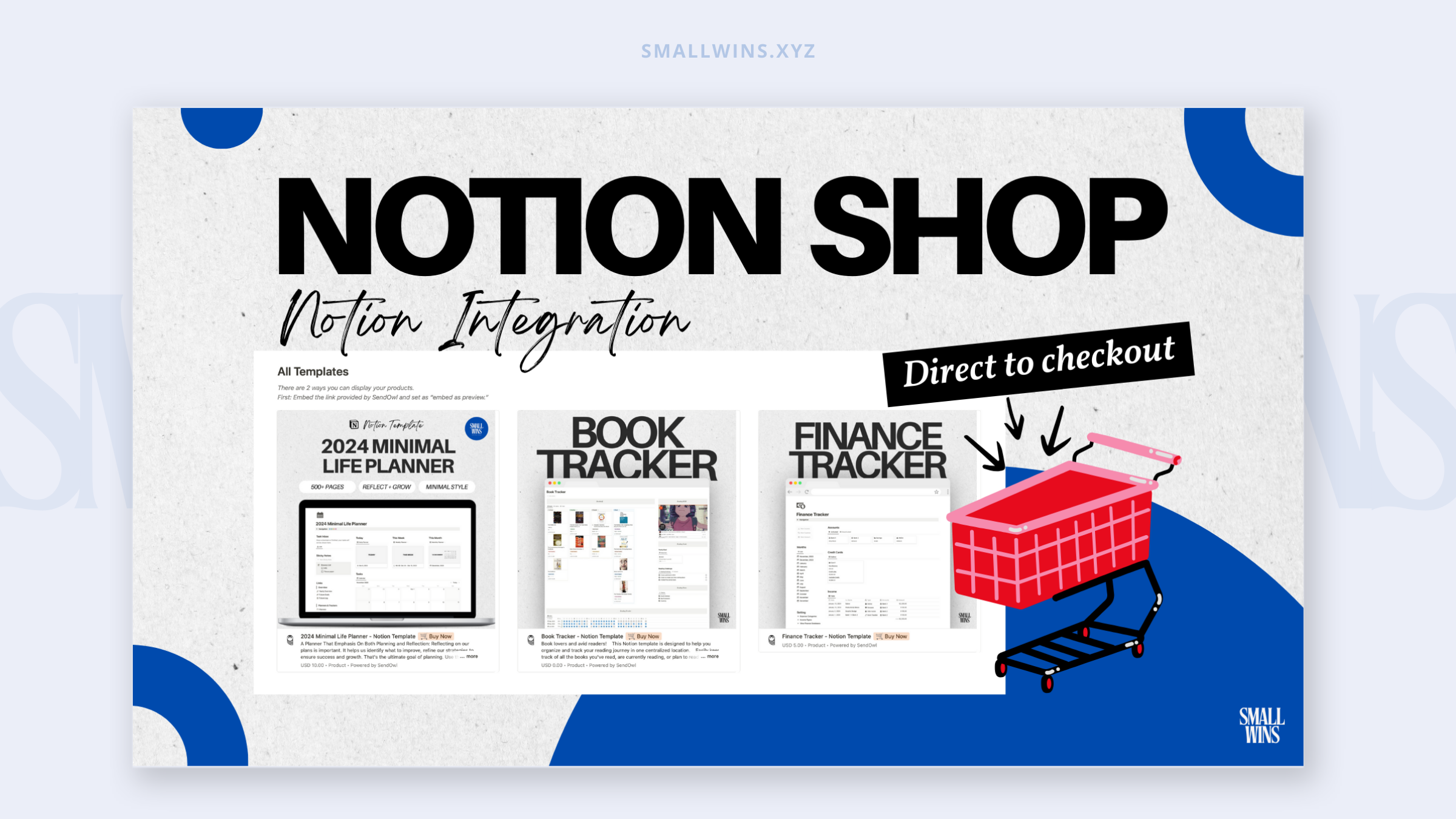 Notion + SendOwl: Building Your Online Shop