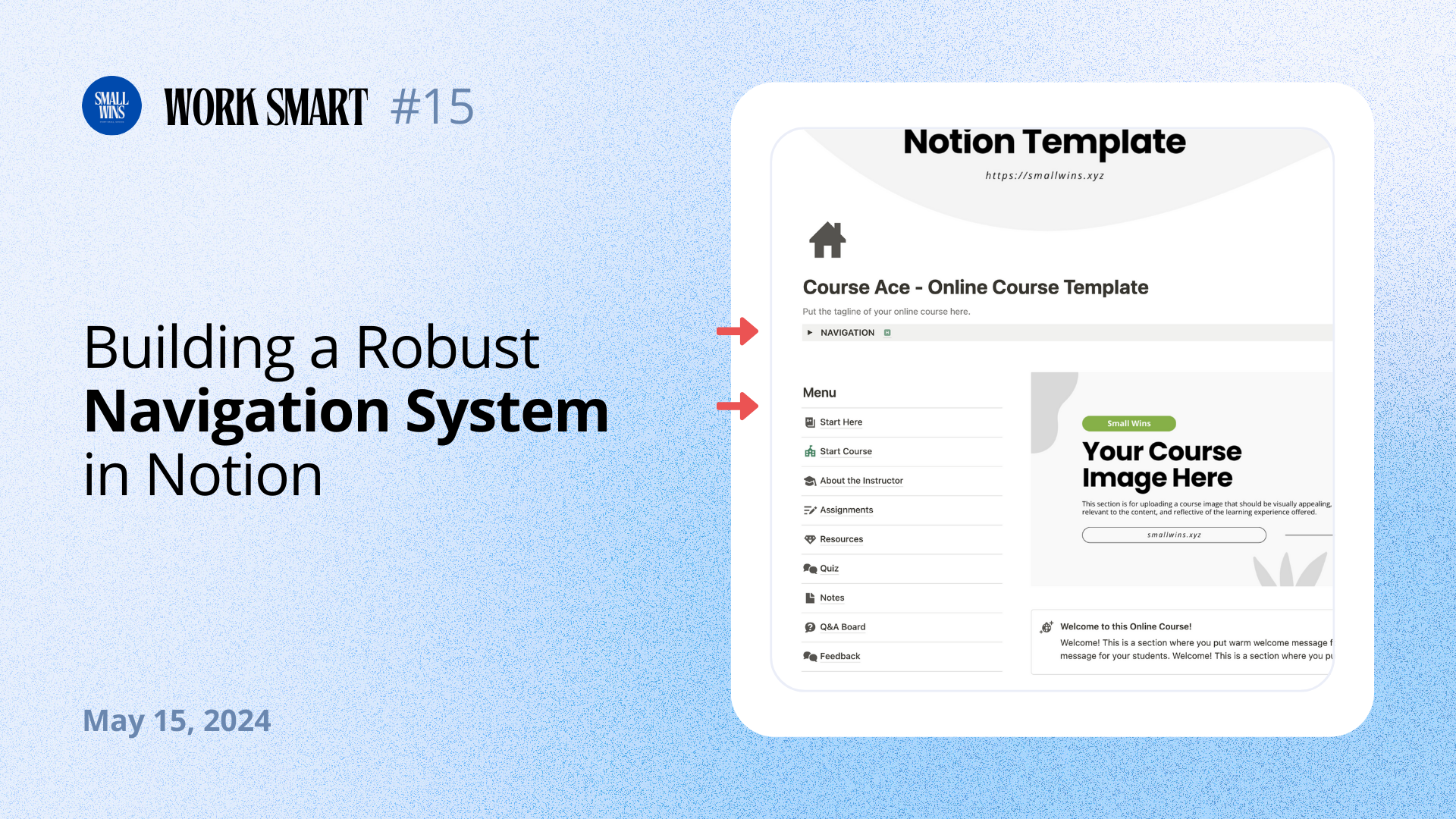 Building a Robust Navigation System in Notion